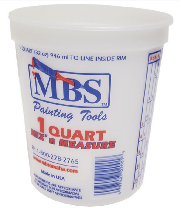 1 Quart Mix Container