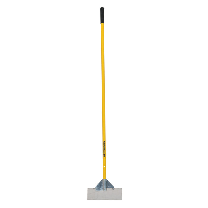 12" Scraper, Stainless Steel Blade, 66" Yellow Aluminum Handle