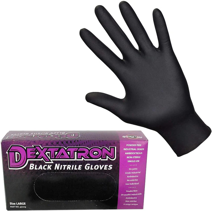 Dextatron Nitrile Gloves, size Large