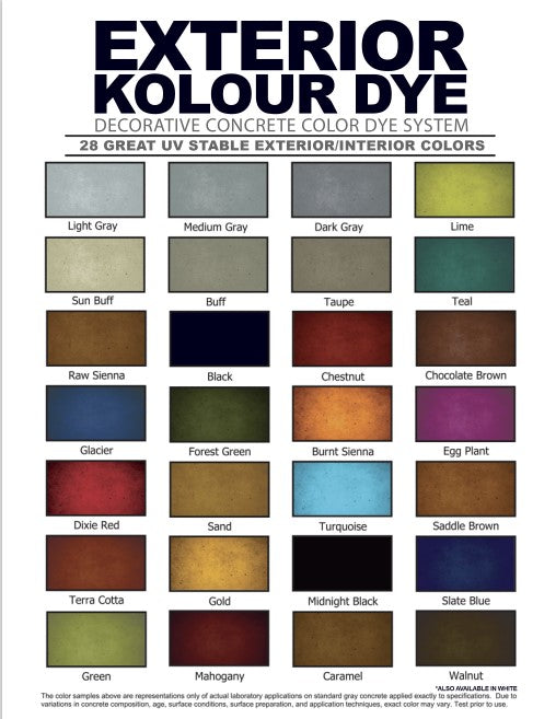 EXTERIOR KOLOUR DYE