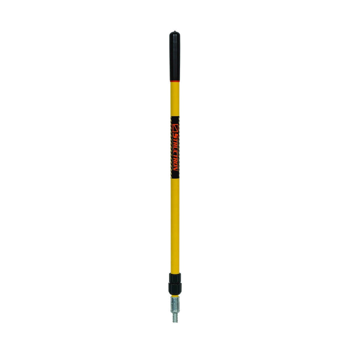 SuperHandle 6' - 12', Yellow Fiberglass Telescopic Extension Handle w/Collar Lock